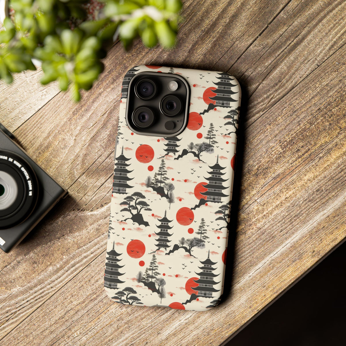 Japanese Pattern Phone Case – Elegant & Timeless Design for Your Phone 152