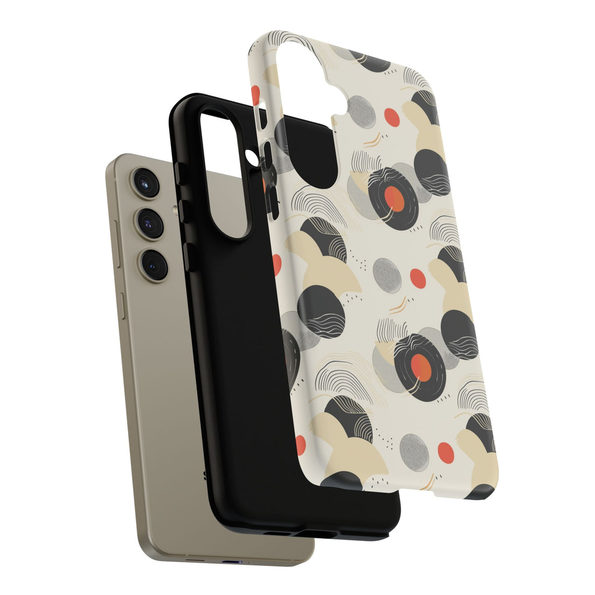 Japanese Pattern Phone Case – Elegant & Timeless Design for Your Phone 076