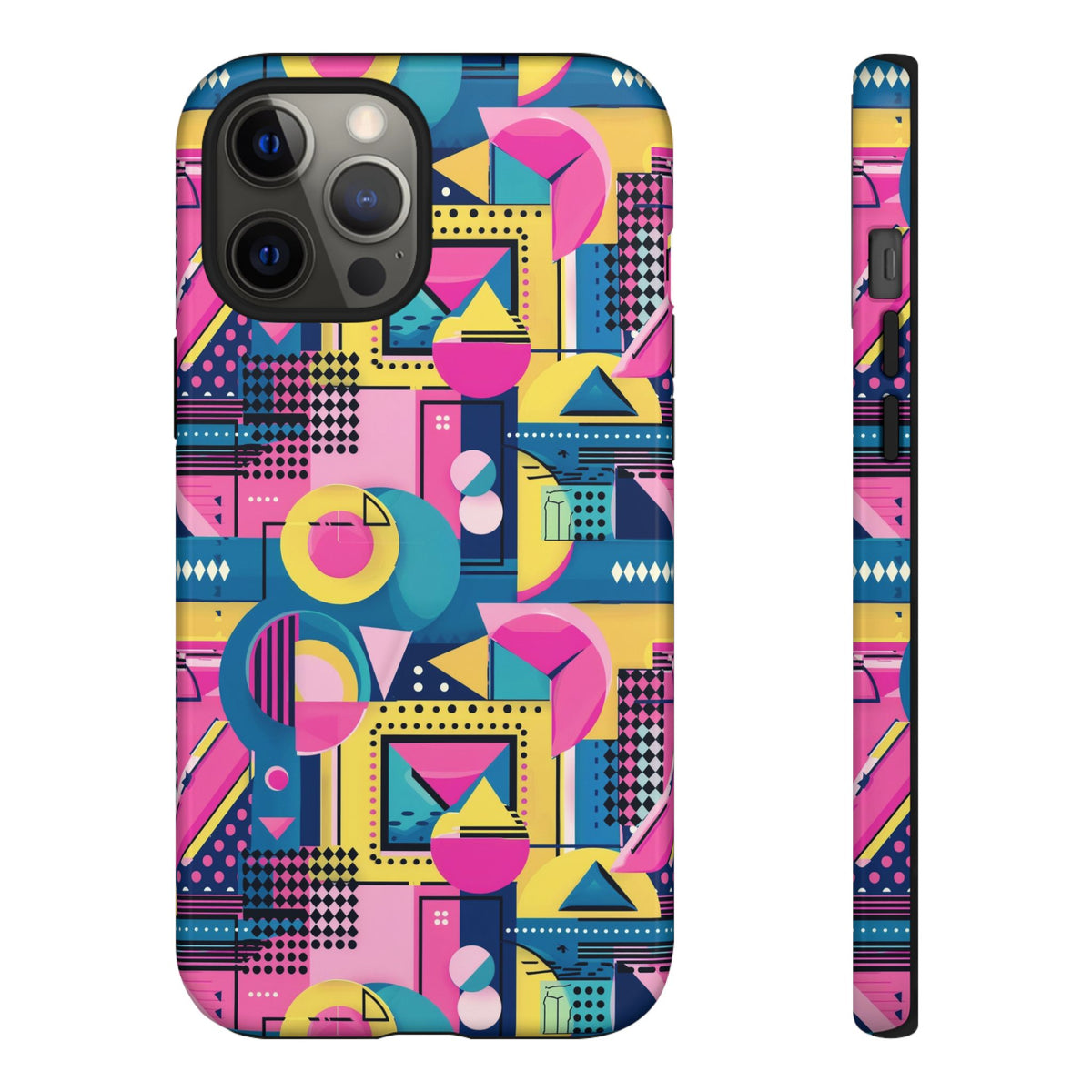 Retro 80s Seamless Phone Case – Vintage Style Meets Modern Protection 090