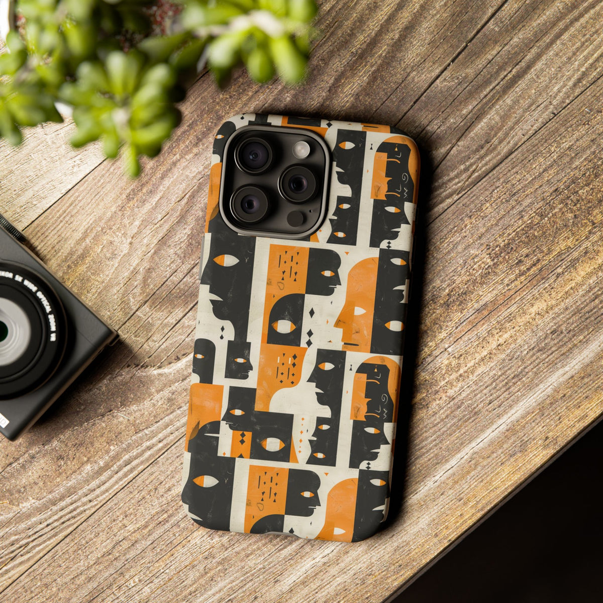 Stylish African Pattern Phone Case – Unique and Vibrant Protection 207