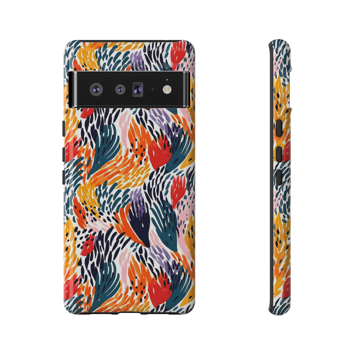 Abstract Painting Design Phone Case – Modern Art-Inspired Phone Cover