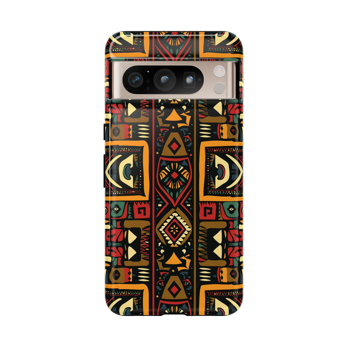 Stylish African Pattern Phone Case – Unique and Vibrant Protection 164