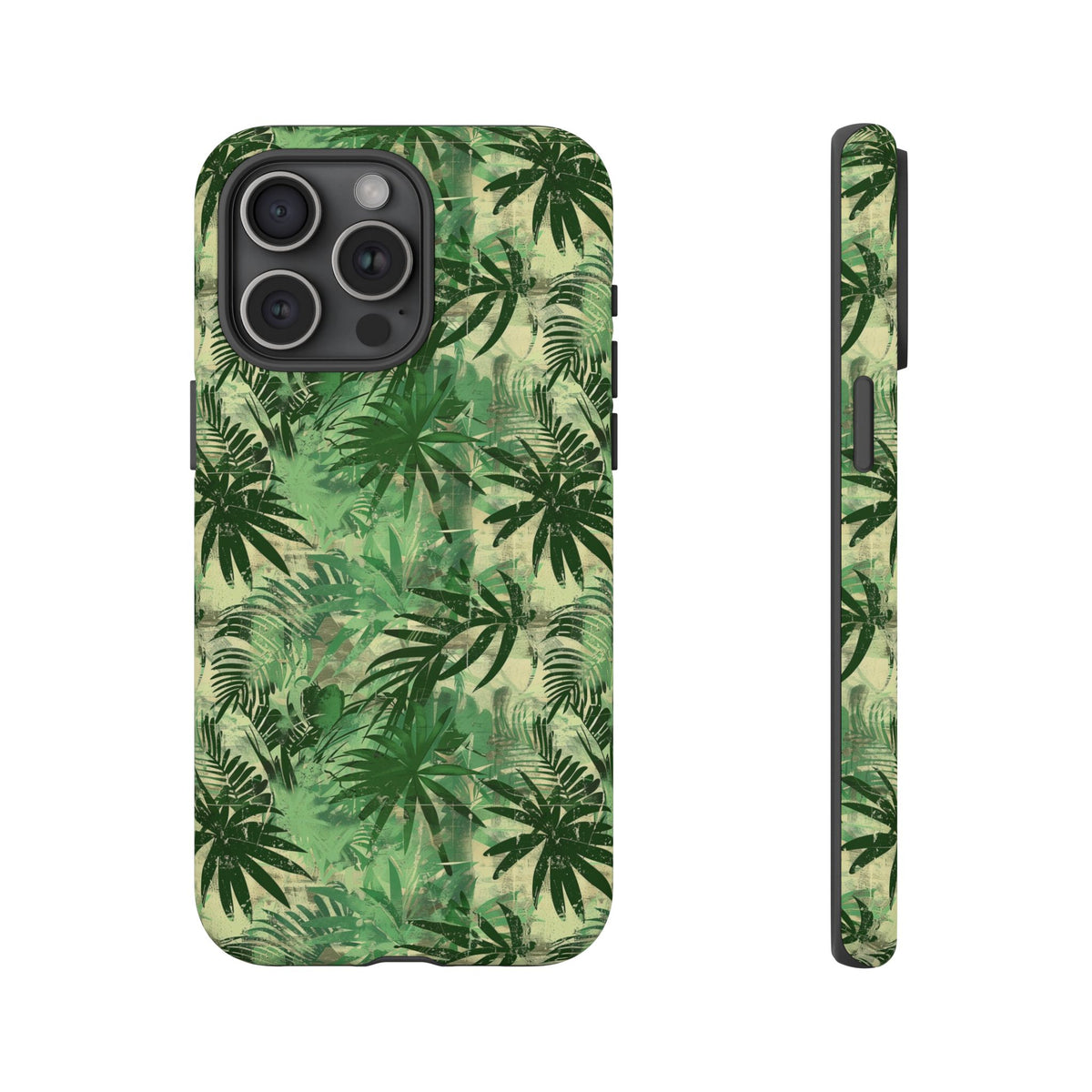 Jungle Pattern Phone Case – Exotic & Lush Design for Your Phone 336