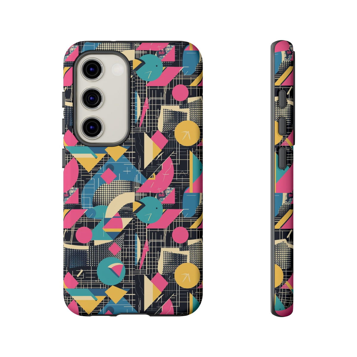 Retro 80s Seamless Phone Case – Vintage Style Meets Modern Protection 266