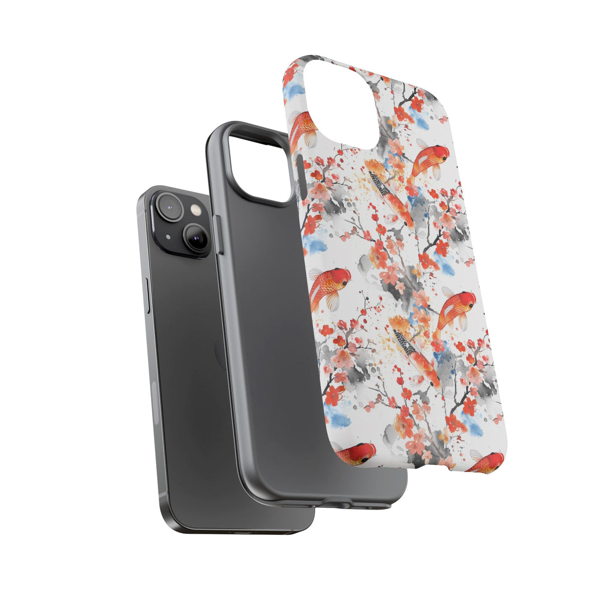 Japanese Pattern Phone Case – Elegant & Timeless Design for Your Phone 035