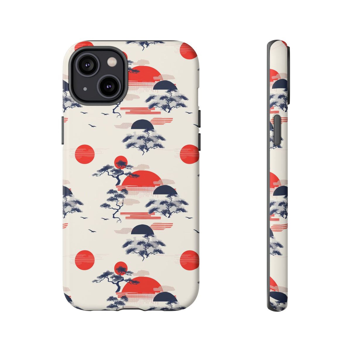 Japanese Pattern Phone Case – Elegant & Timeless Design for Your Phone 047