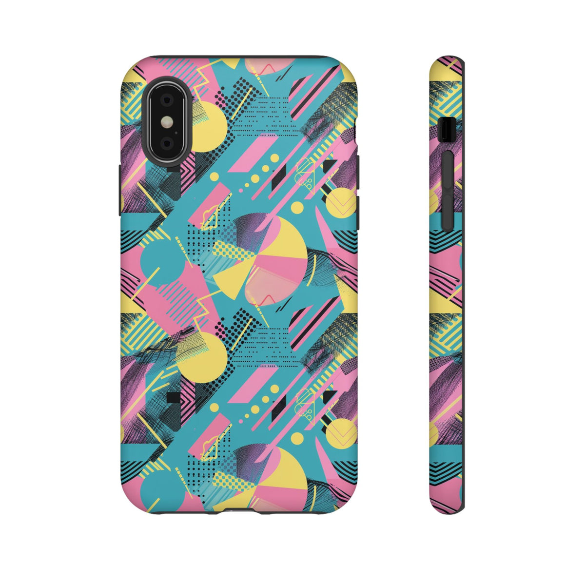 Retro 80s Seamless Phone Case – Vintage Style Meets Modern Protection 083