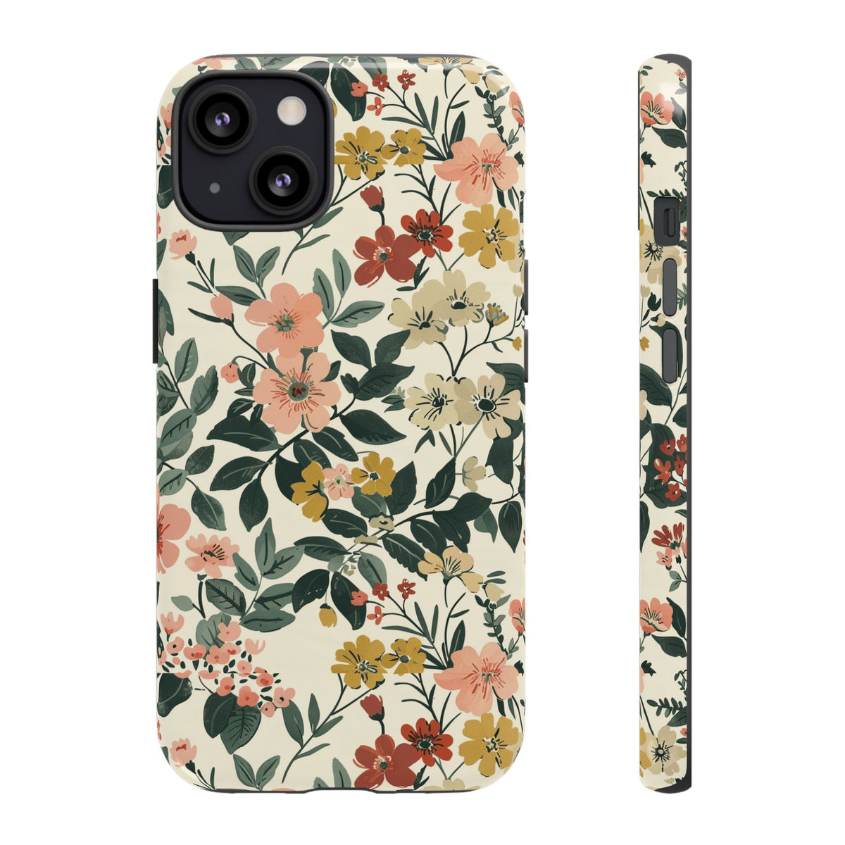 Flower-Themed Phone Case – Elegant Protection with a Floral Twist