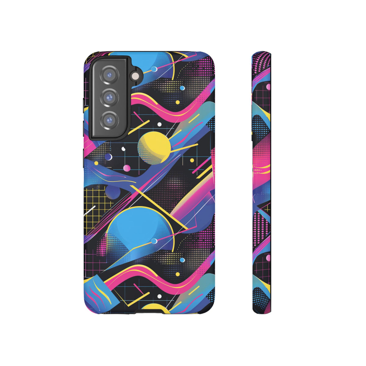 Retro 80s Seamless Phone Case – Vintage Style Meets Modern Protection 14