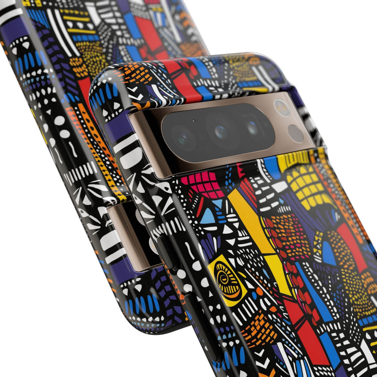 Stylish African Pattern Phone Case – Unique and Vibrant Protection 201