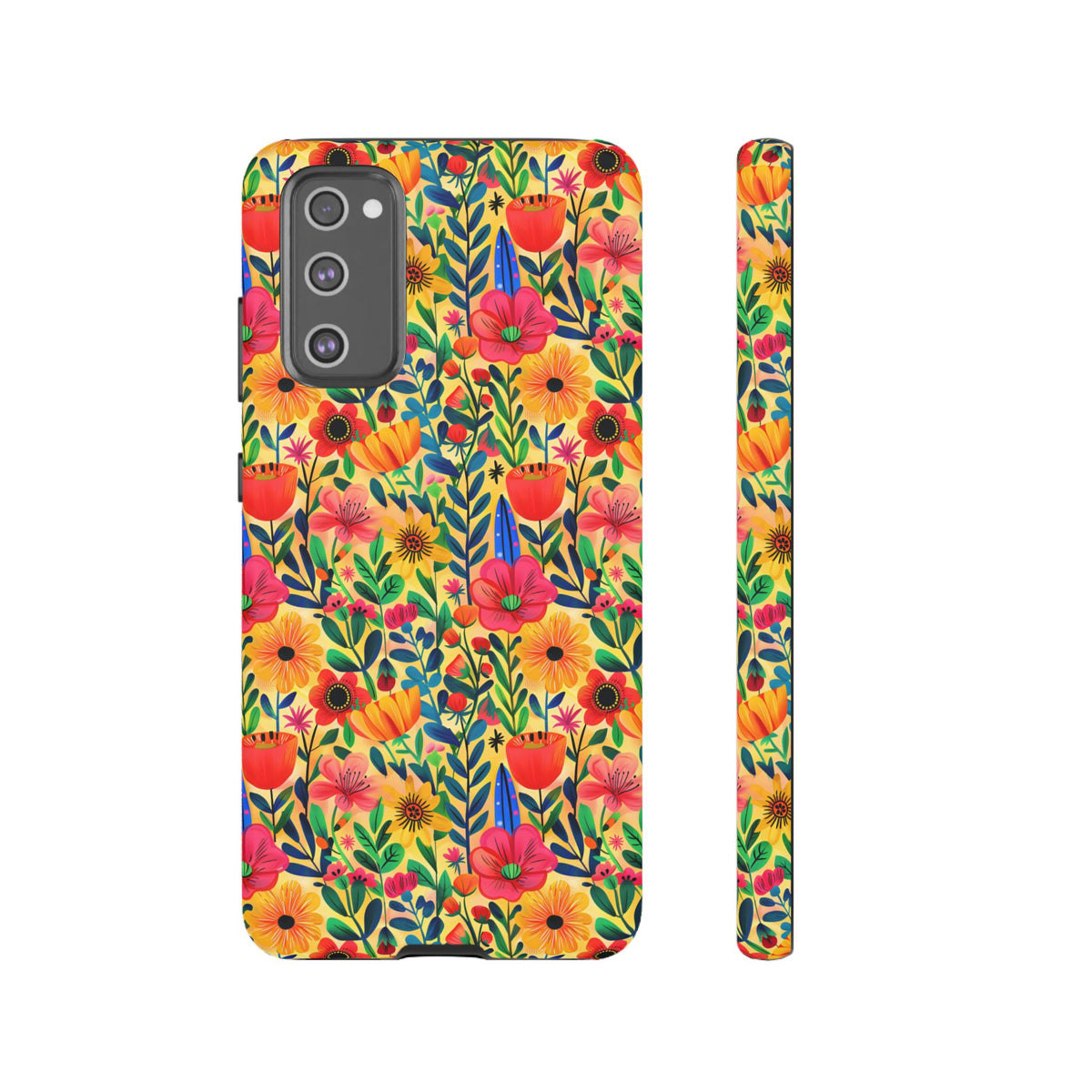 Frida Kahlo's Flower Phone Case – Artistic Elegance for Your Phone 7