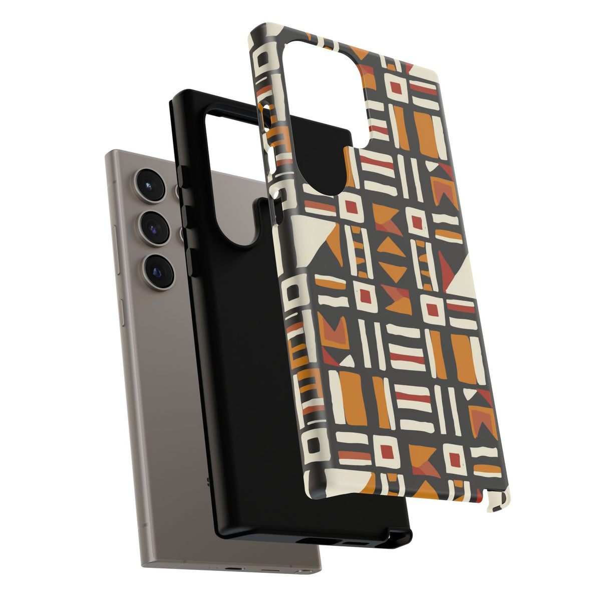 Stylish African Pattern Phone Case – Unique and Vibrant Protection 107