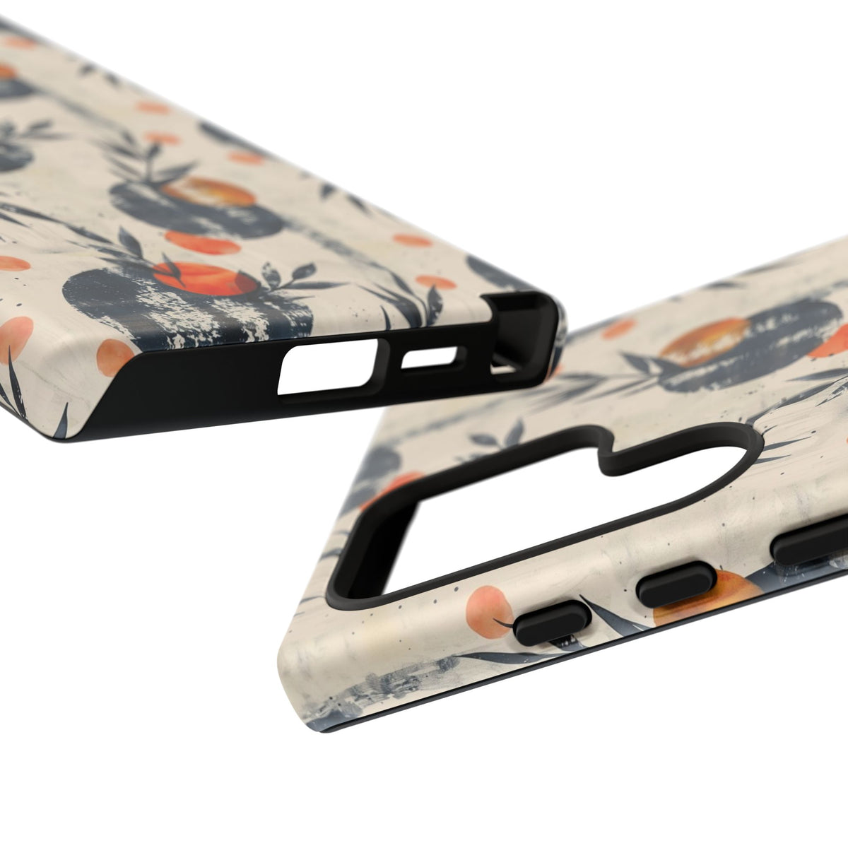 Japanese Pattern Phone Case – Elegant & Timeless Design for Your Phone 088