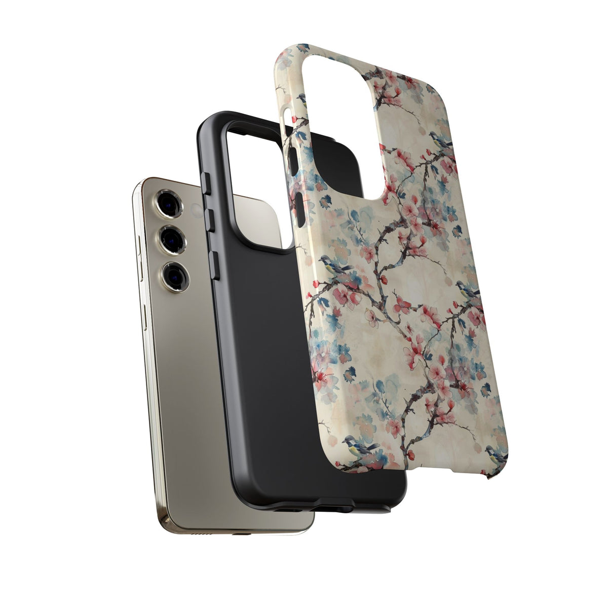 Japanese Pattern Phone Case – Elegant & Timeless Design for Your Phone 119