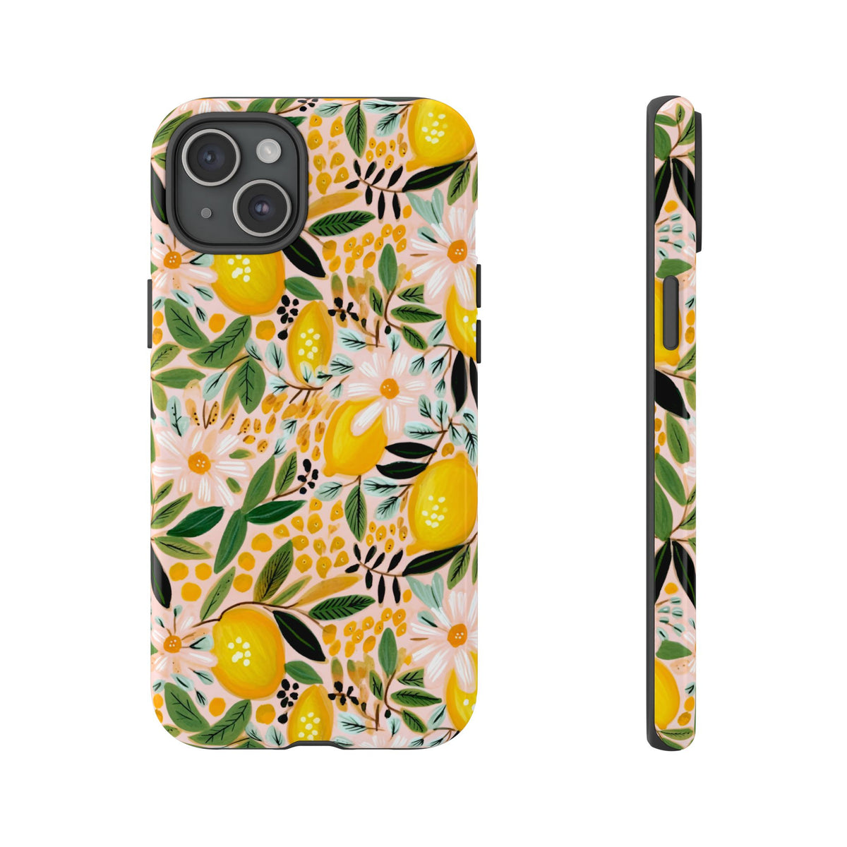 Cute Summer Lemons Phone Case – Refreshing Citrus Design for Your Phone 2