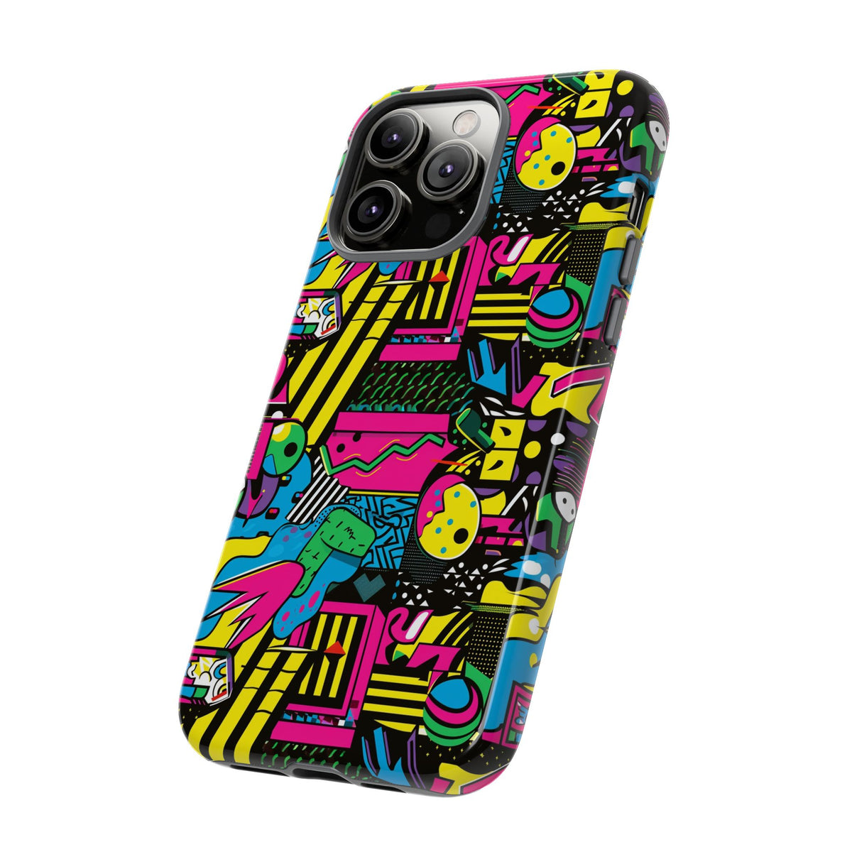 Retro 80s Seamless Phone Case – Vintage Style Meets Modern Protection 146