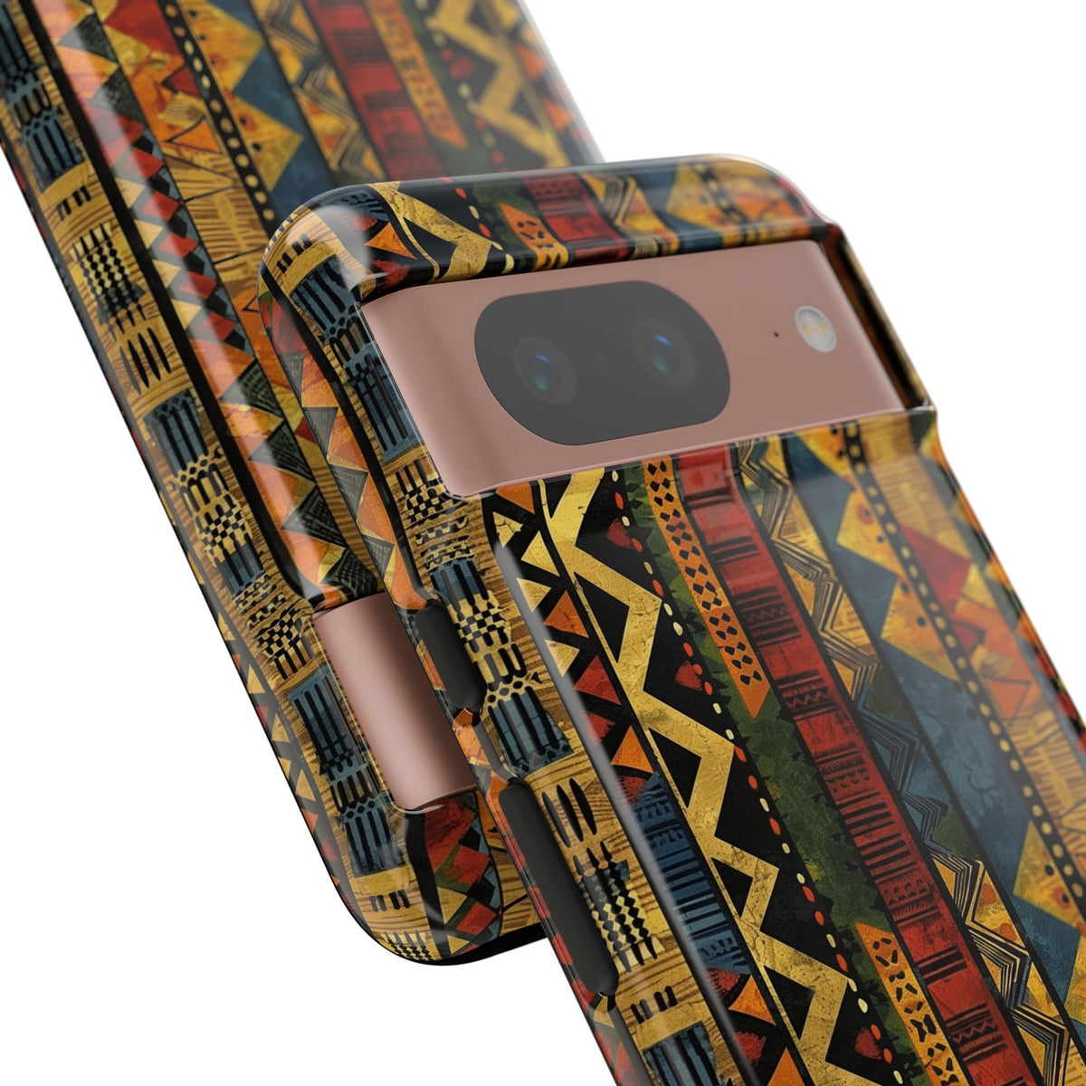 Stylish African Pattern Phone Case – Unique and Vibrant Protection 166