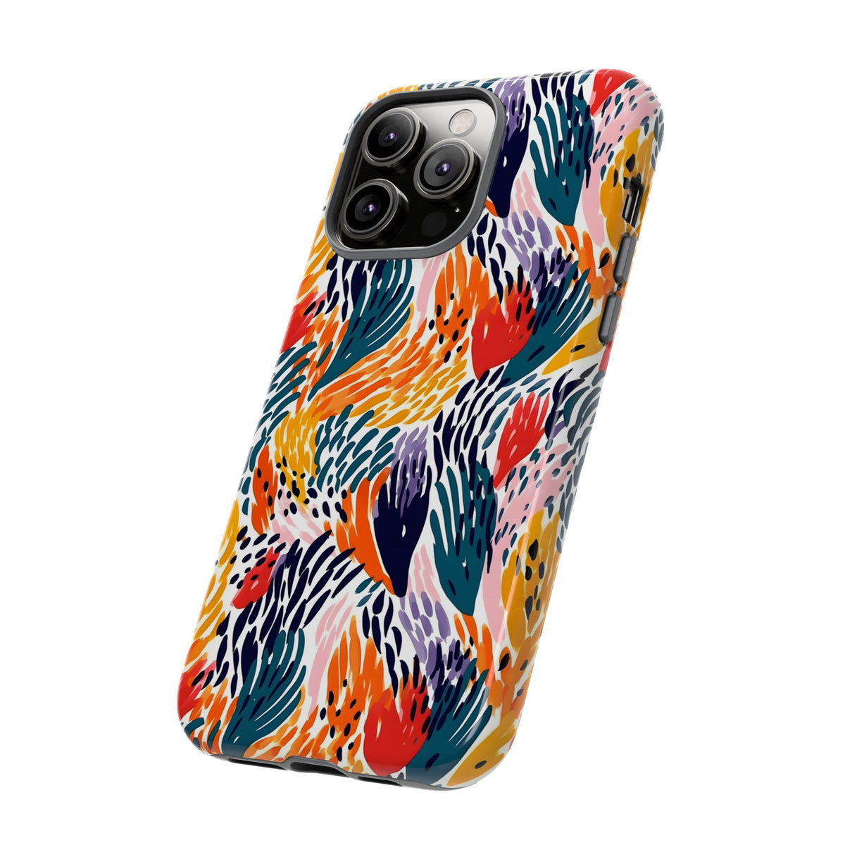 Abstract Painting Design Phone Case – Modern Art-Inspired Phone Cover