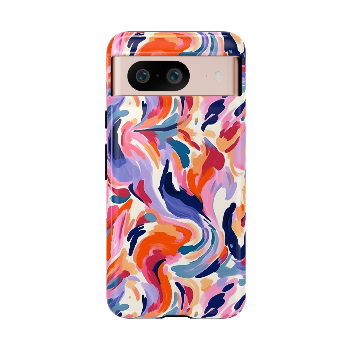 Abstract Painting Design Phone Case – Modern Art-Inspired Phone Cover 3