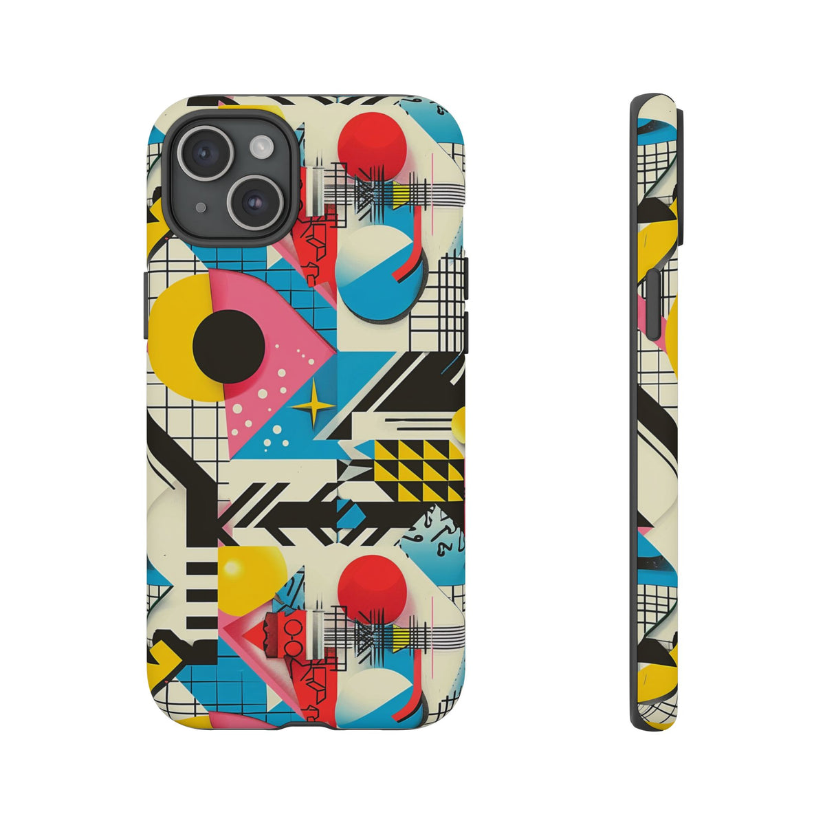 Retro 80s Seamless Phone Case – Vintage Style Meets Modern Protection 6