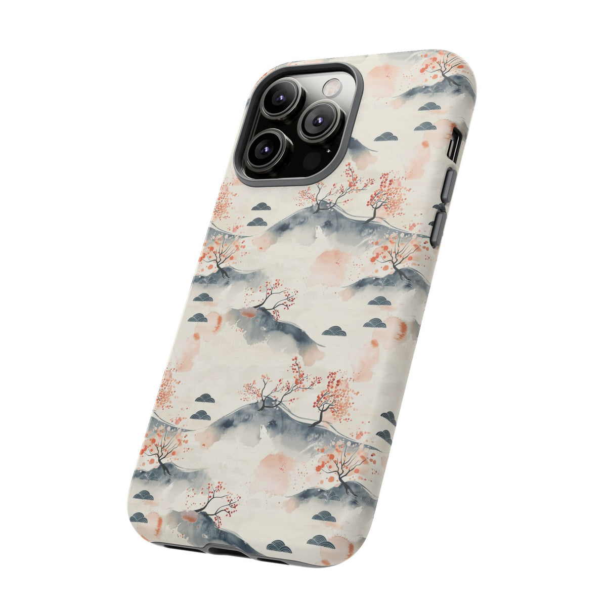 Japanese Pattern Phone Case – Elegant & Timeless Design for Your Phone 094