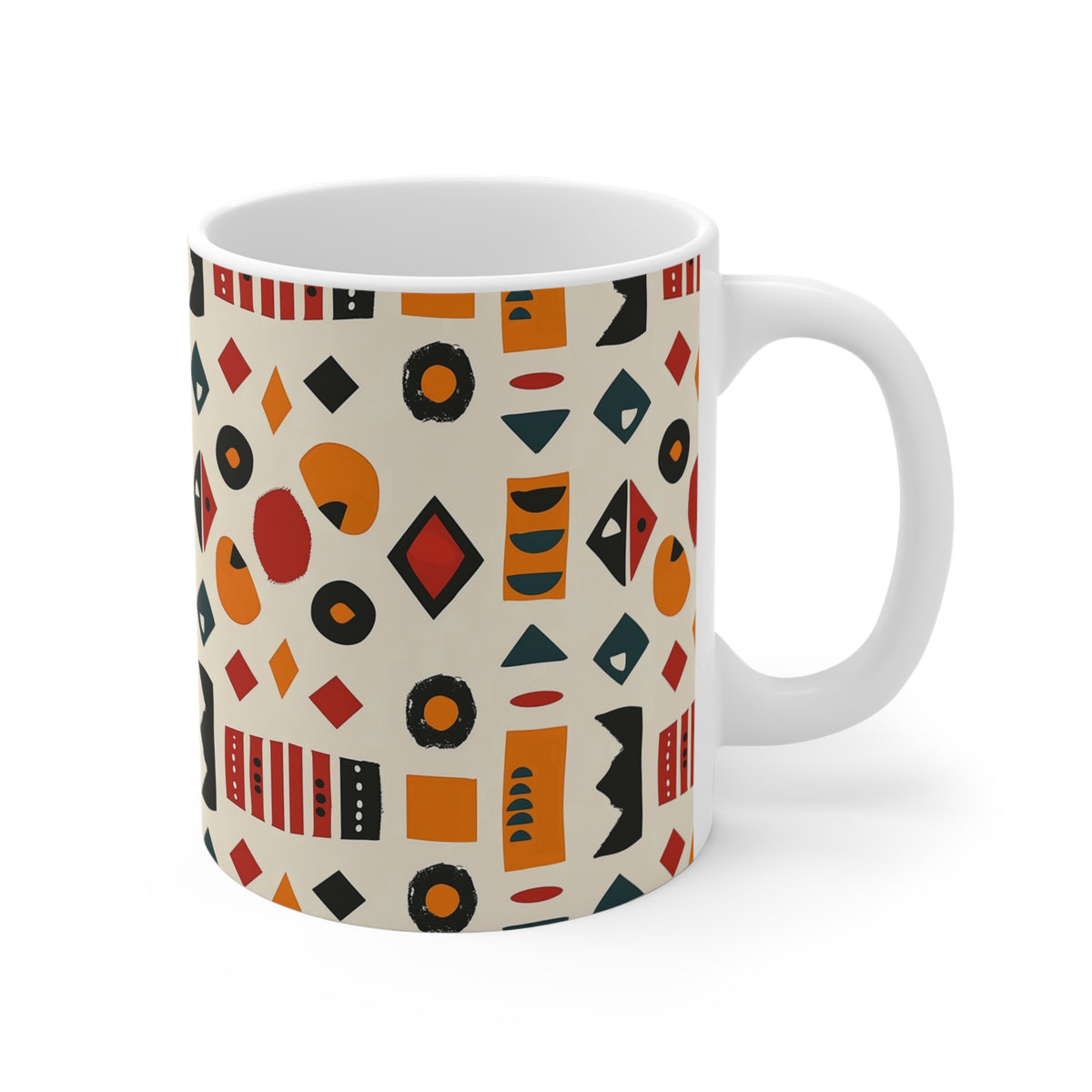 All-Over African Pattern Coffee Mug 560