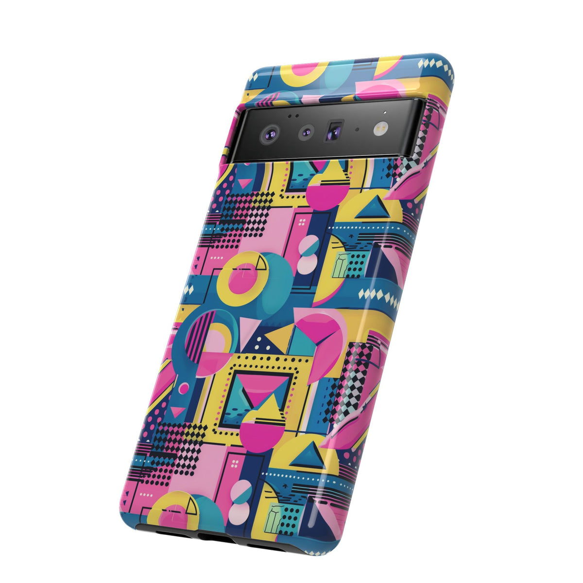 Retro 80s Seamless Phone Case – Vintage Style Meets Modern Protection 090