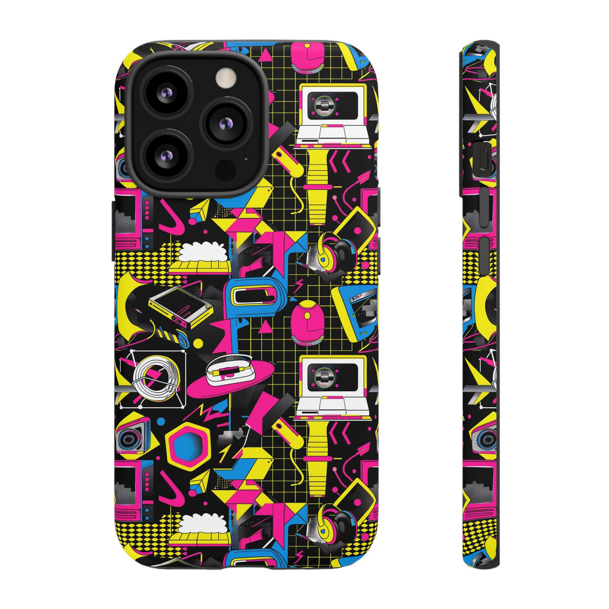 Retro 80s Seamless Phone Case – Vintage Style Meets Modern Protection 149