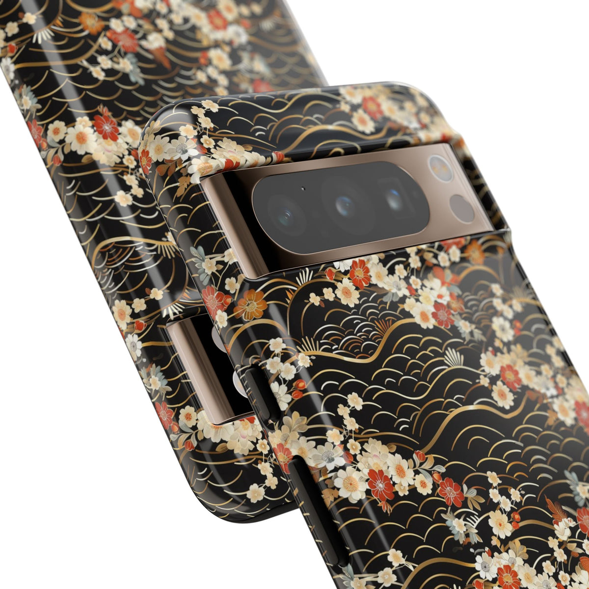 Japanese Pattern Phone Case – Elegant & Timeless Design for Your Phone 097