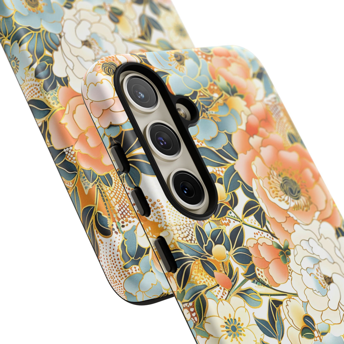 Japanese Blossom Asian Floral Design Phone Case – Elegant Floral Phone Cover 5