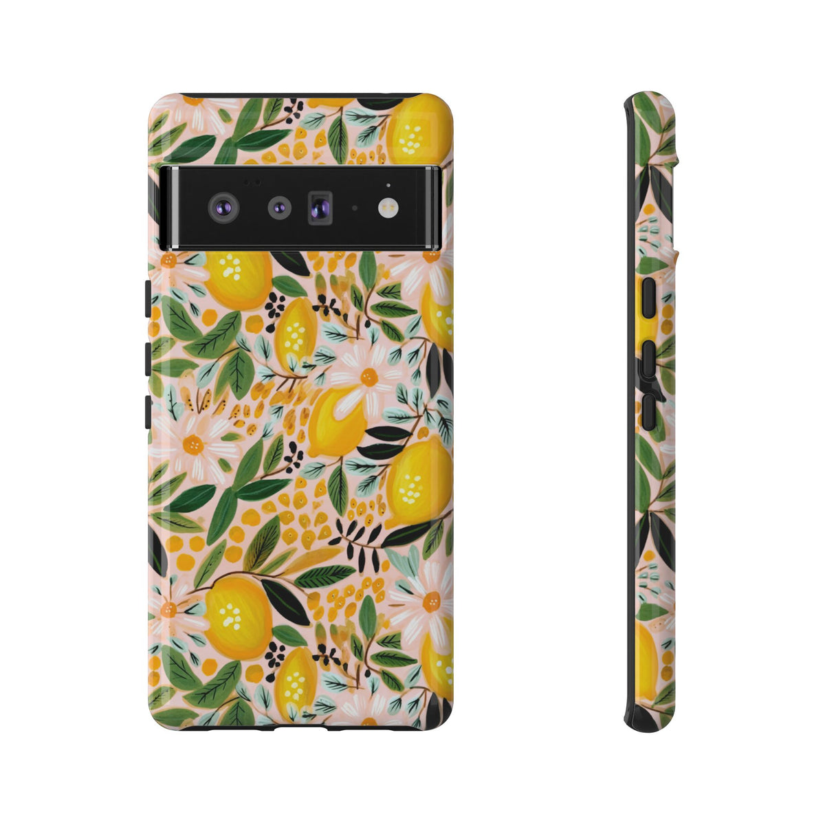 Cute Summer Lemons Phone Case – Refreshing Citrus Design for Your Phone 2