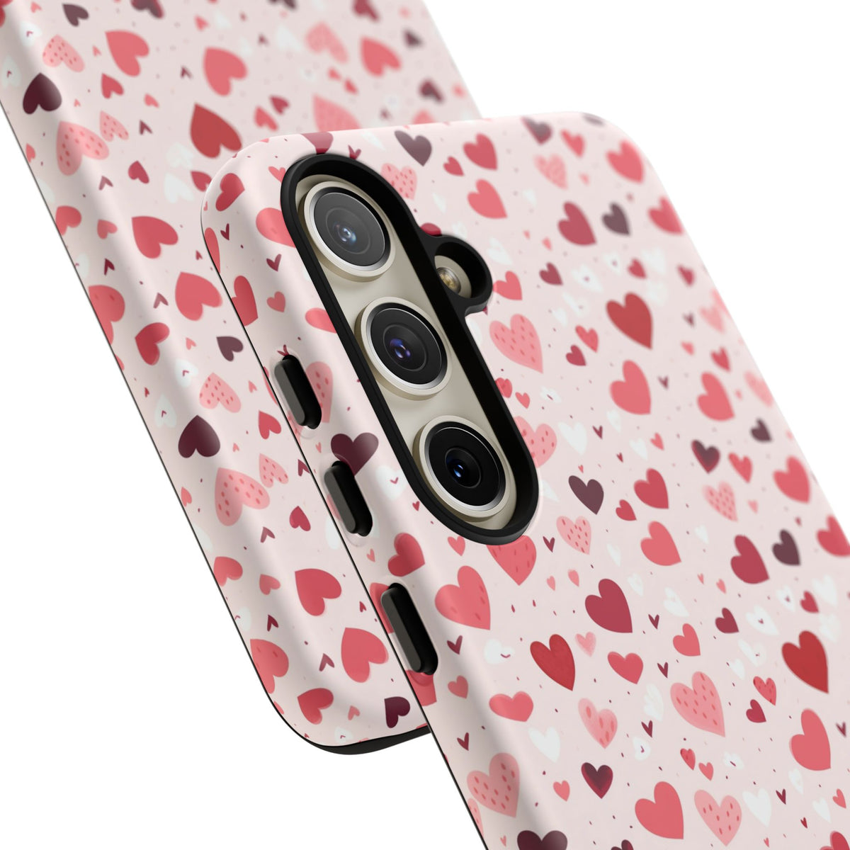 Heart Pattern Phone Case – Stylish & Loving Design for Your Device 817