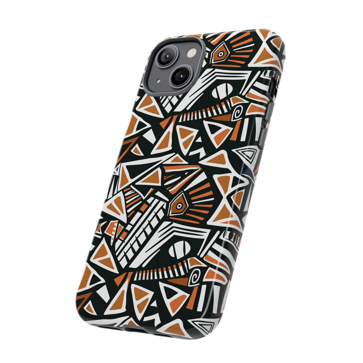 Stylish African Pattern Phone Case – Unique and Vibrant Protection 205