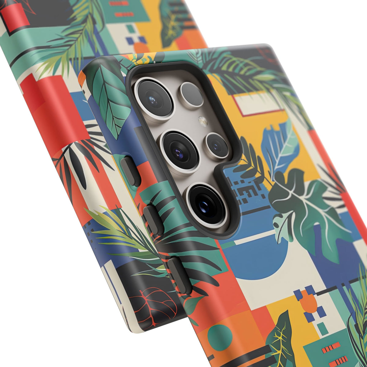 Jungle Collage Phone Case – Vibrant & Durable Nature-Inspired Protection