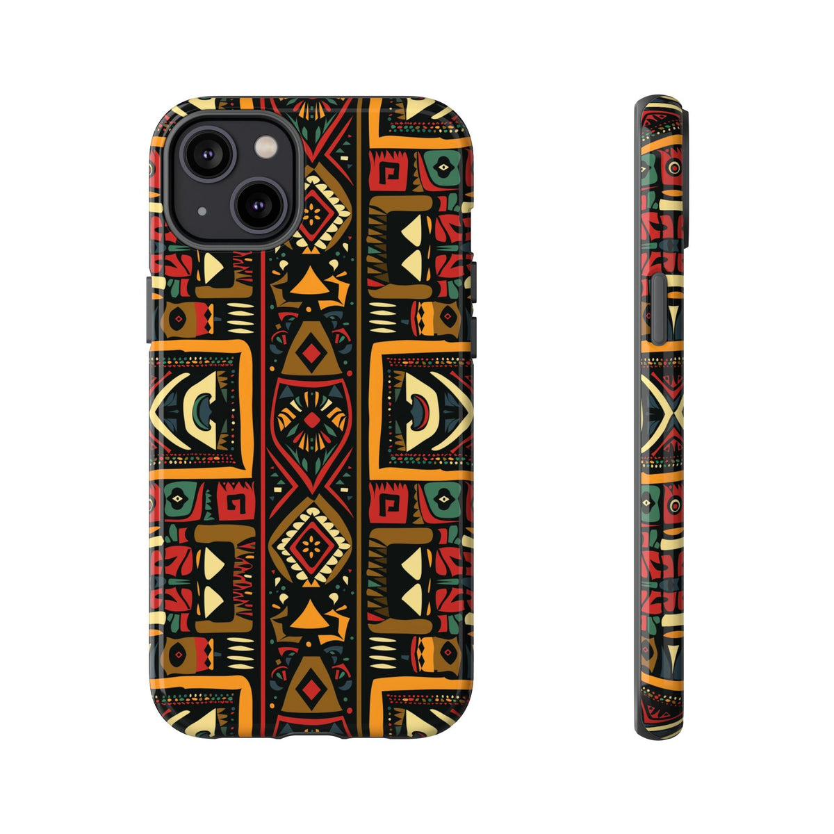 Stylish African Pattern Phone Case – Unique and Vibrant Protection 164