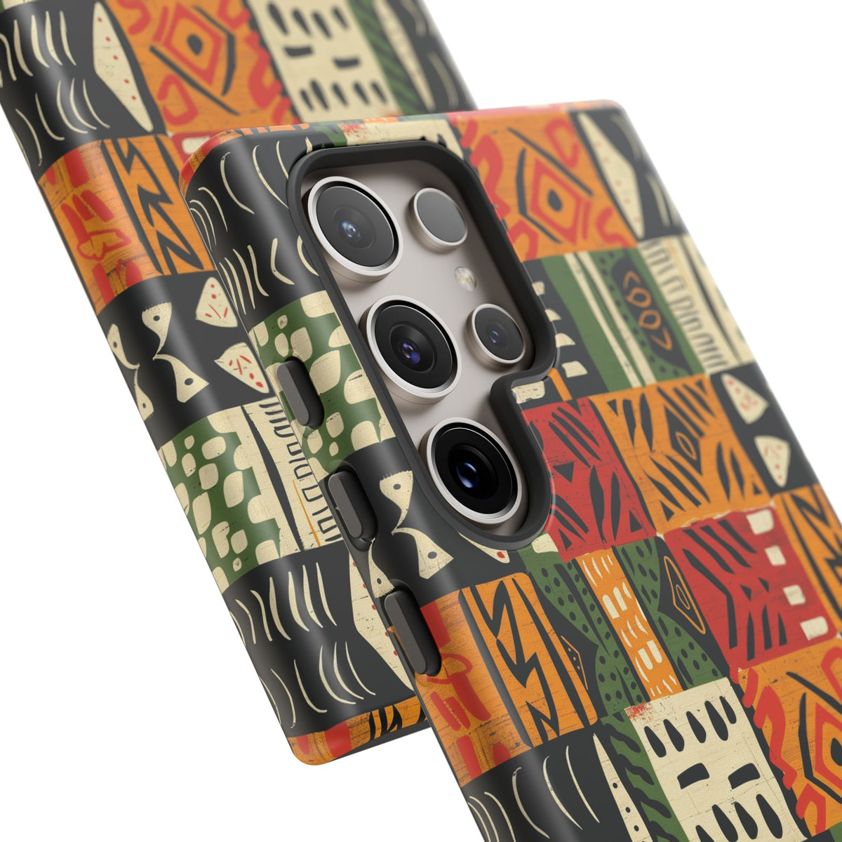 Stylish African Pattern Phone Case – Unique and Vibrant Protection 240