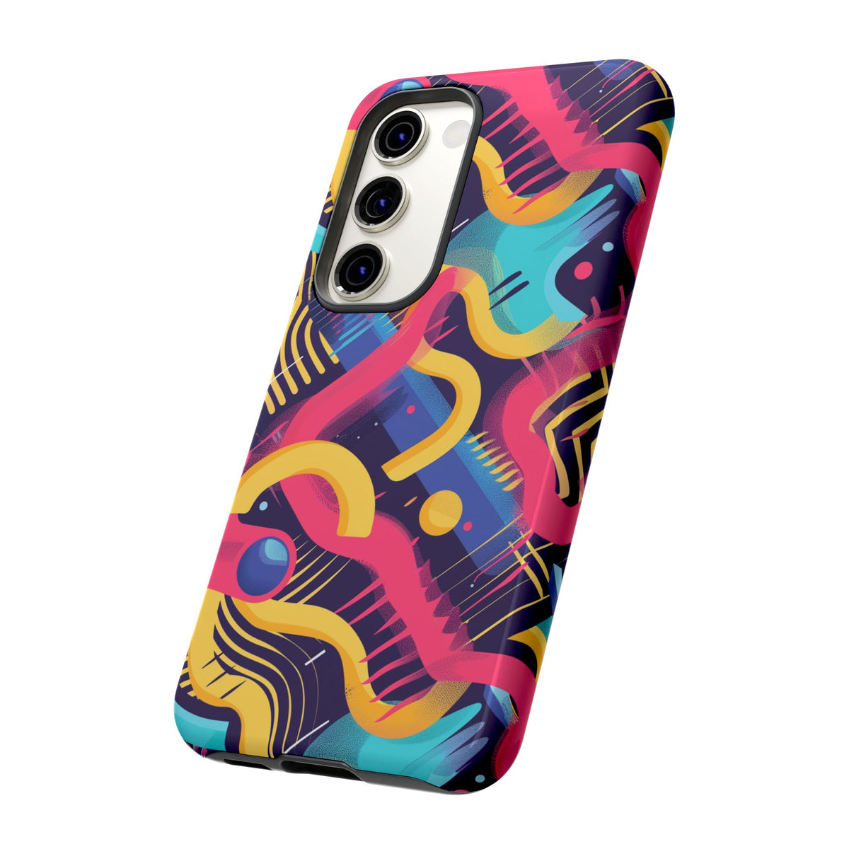 Retro 80s Seamless Phone Case – Vintage Style Meets Modern Protection 2