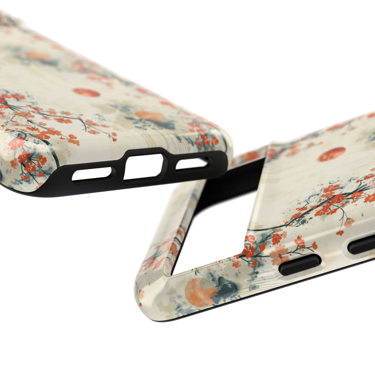 Japanese Pattern Phone Case – Elegant & Timeless Design for Your Phone 075