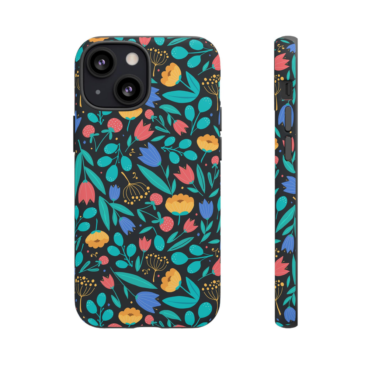 Colorful Little Flower Design Phone Case – Bright and Cheerful Floral Phone Cover