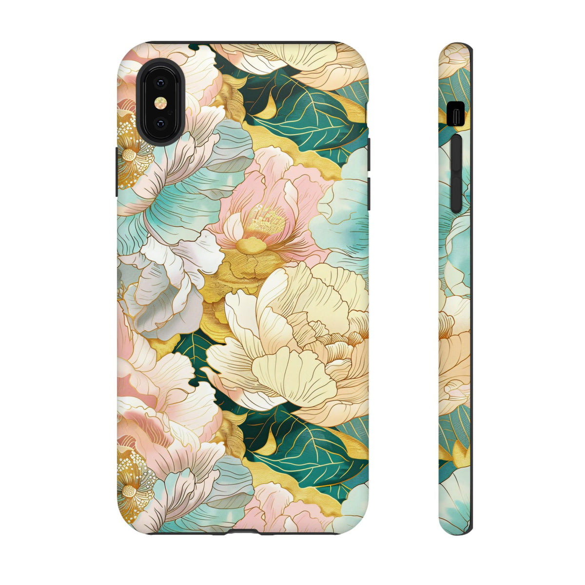 Japanese Blossom Asian Floral Design Phone Case – Elegant Floral Phone Cover