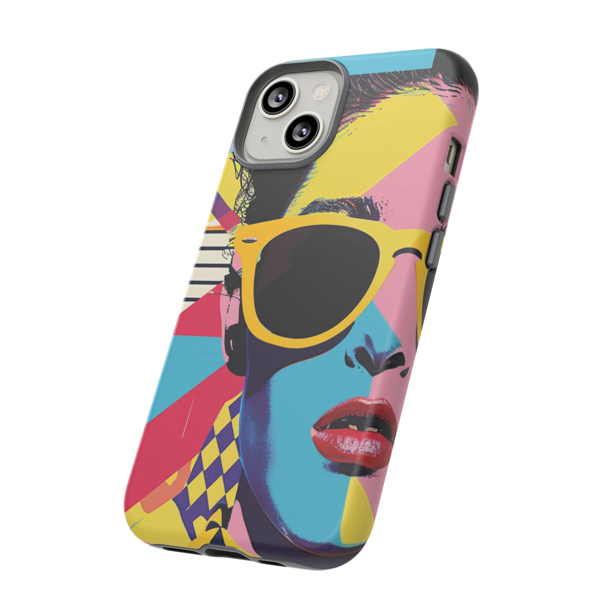 Retro 80s Seamless Phone Case – Vintage Style Meets Modern Protection 7