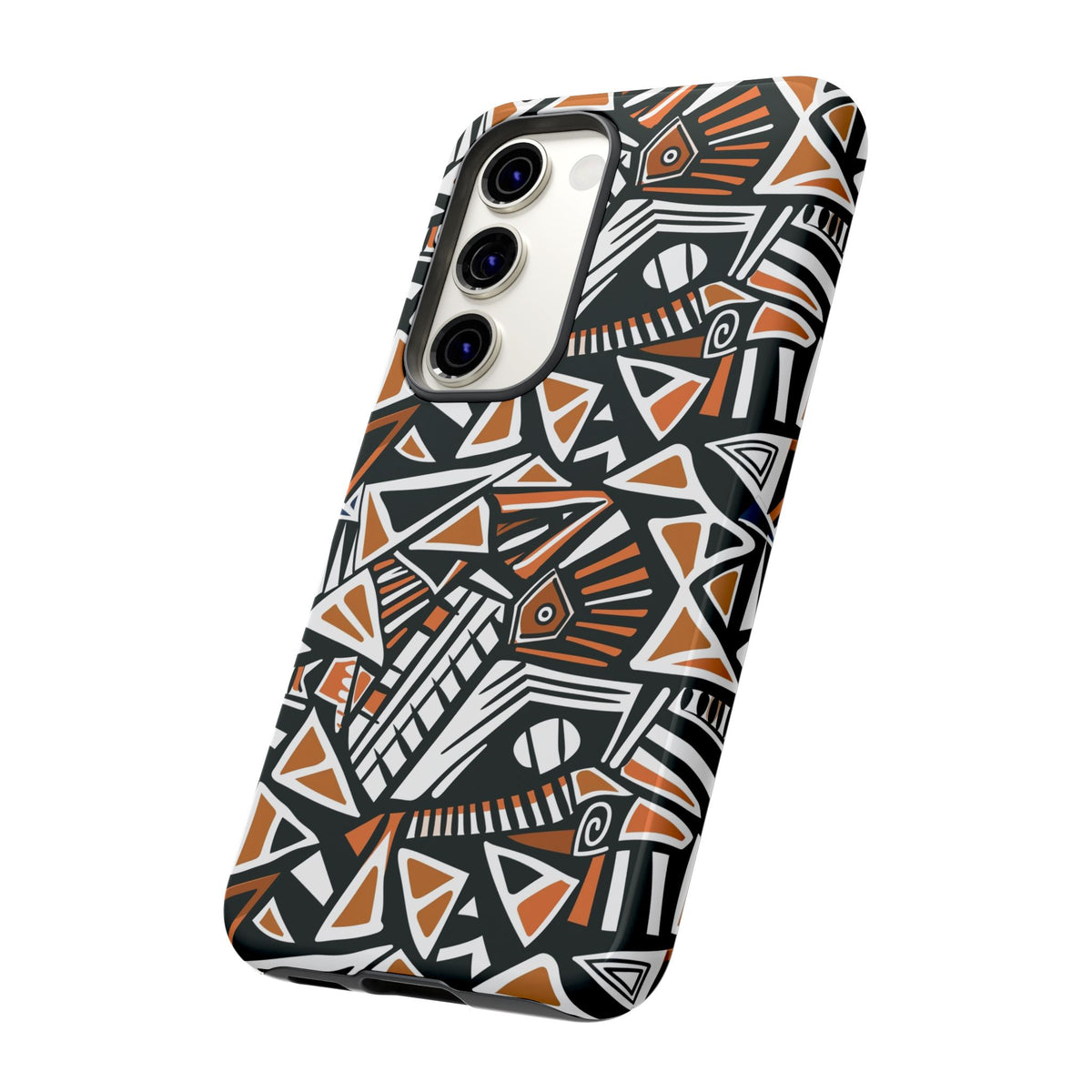 Stylish African Pattern Phone Case – Unique and Vibrant Protection 205