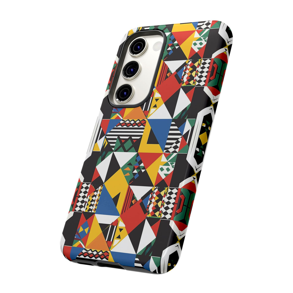 Stylish African Pattern Phone Case – Unique and Vibrant Protection 182