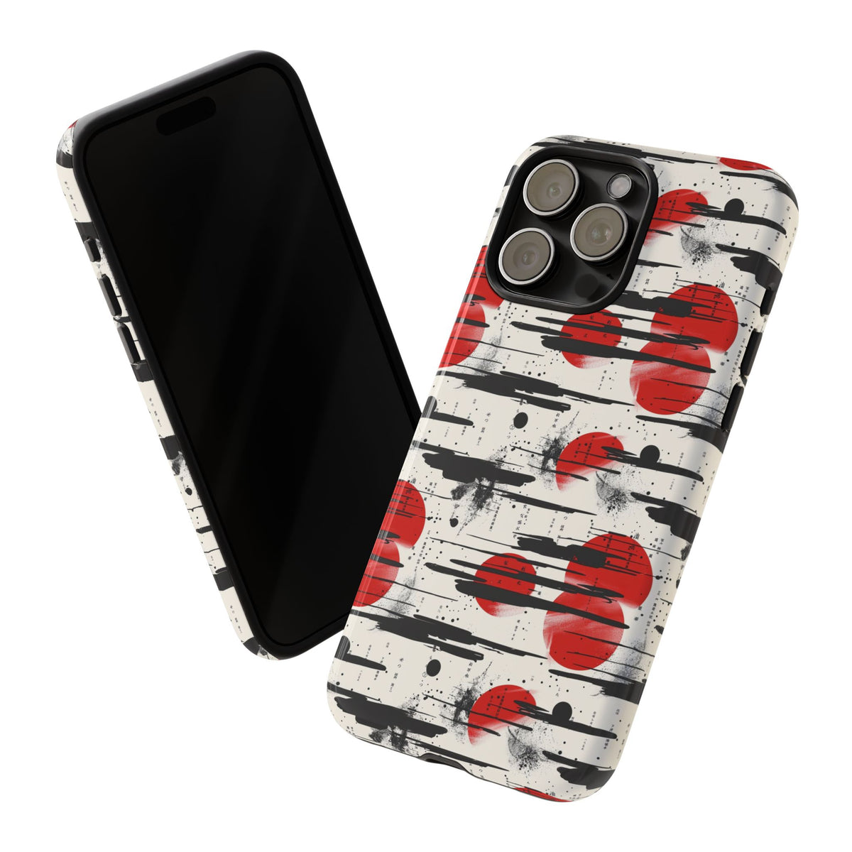 Japanese Pattern Phone Case – Elegant & Timeless Design for Your Phone 053