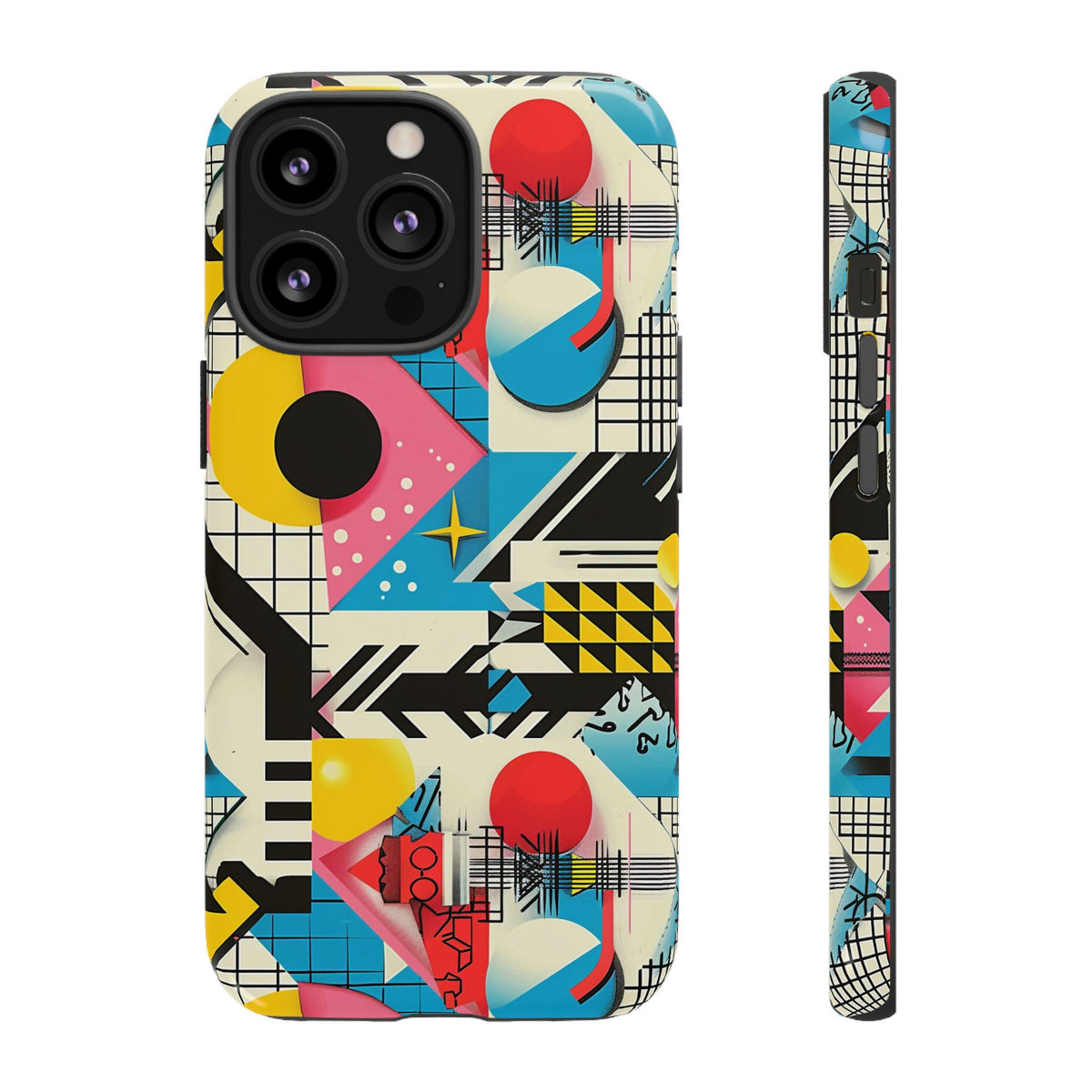 Retro 80s Seamless Phone Case – Vintage Style Meets Modern Protection 6