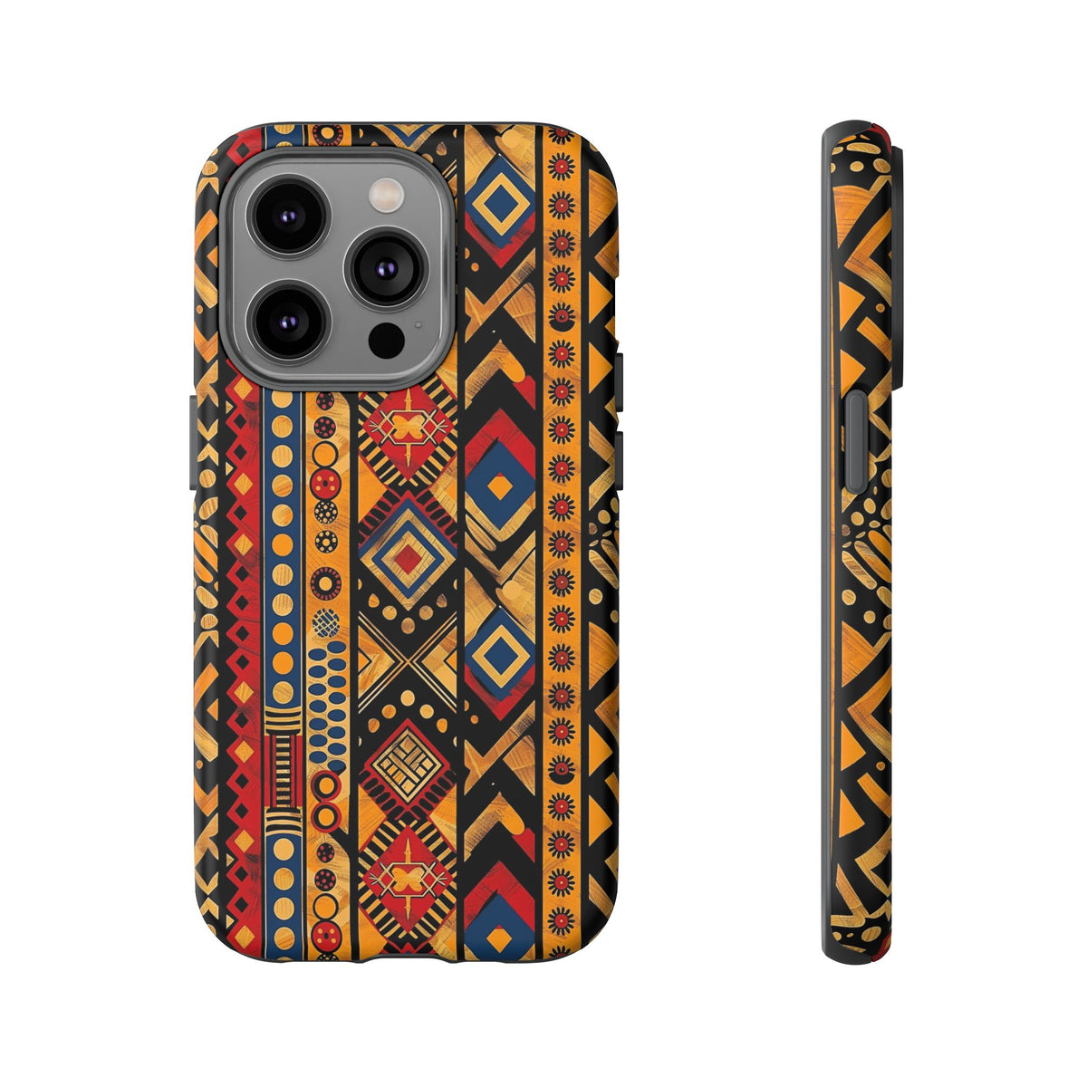 Stylish African Pattern Phone Case – Unique and Vibrant Protection 148