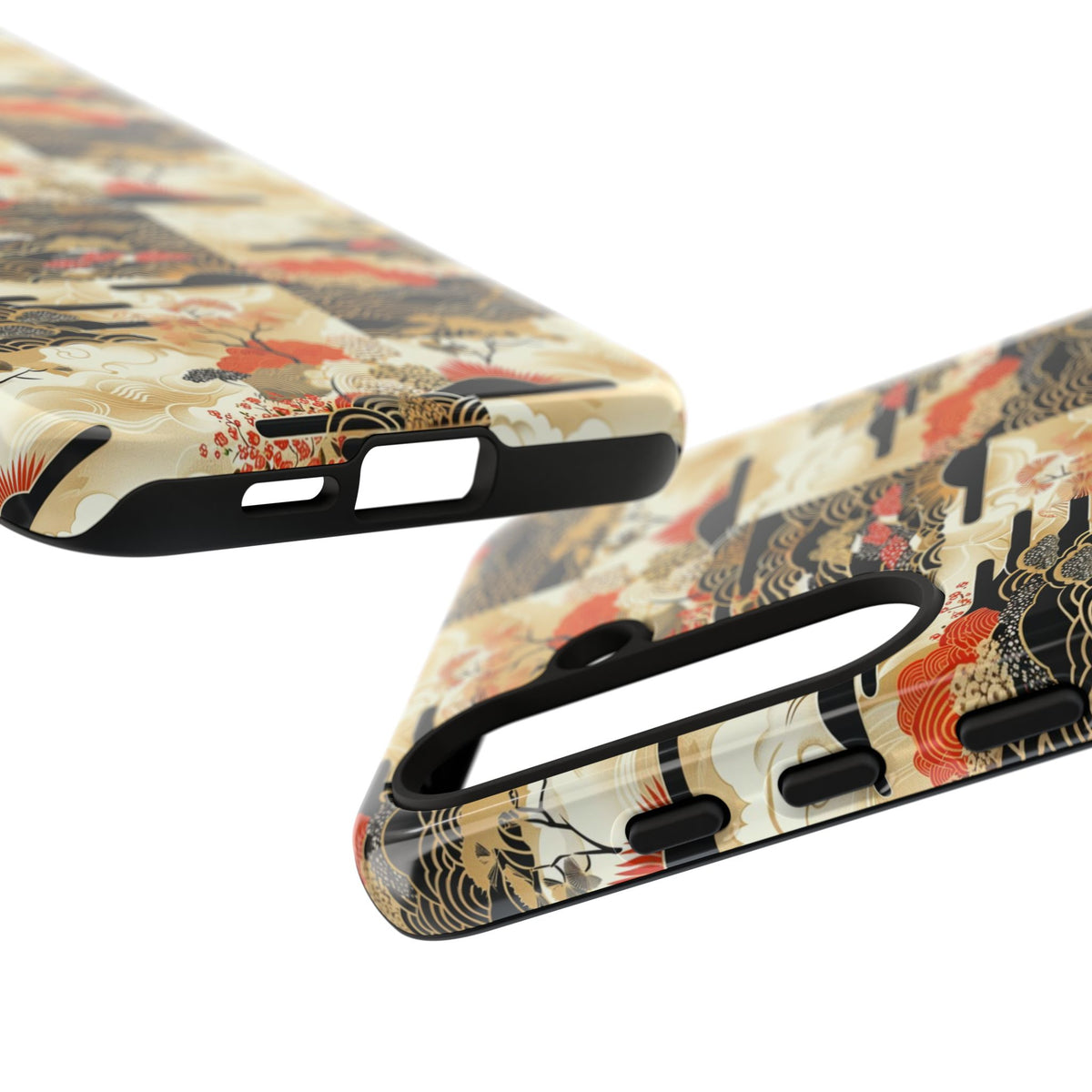 Japanese Pattern Phone Case – Elegant & Timeless Design for Your Phone 123