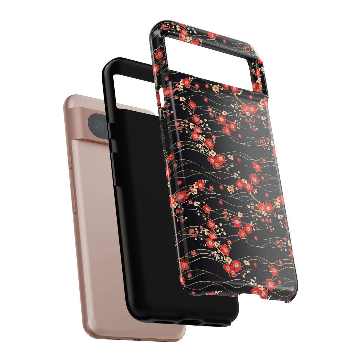 Japanese Pattern Phone Case – Elegant & Timeless Design for Your Phone 041