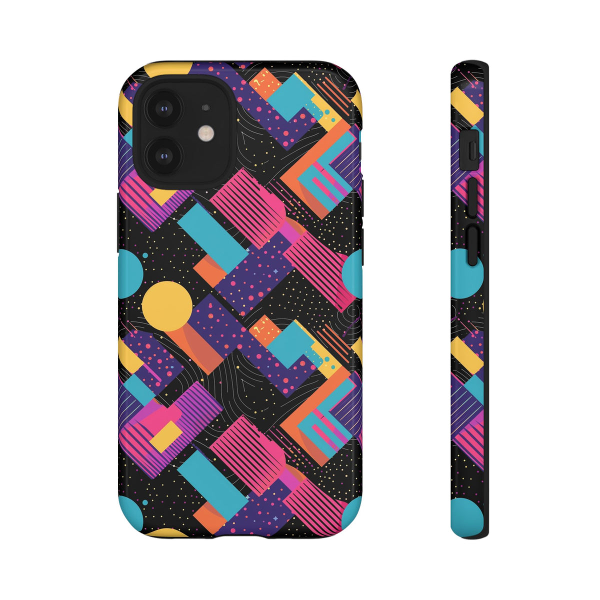 Retro 80s Seamless Phone Case – Vintage Style Meets Modern Protection 088