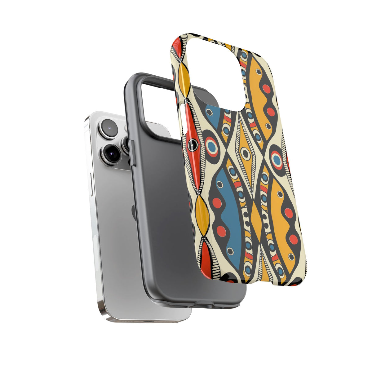 Stylish African Pattern Phone Case – Unique and Vibrant Protection 180